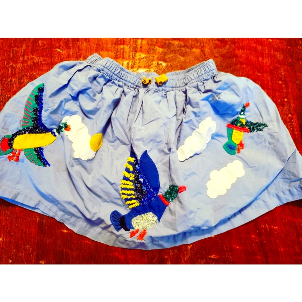 Mini Boden Duck Skirt 3-4
